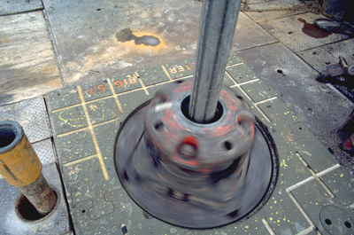 Photograph of kelly bushing